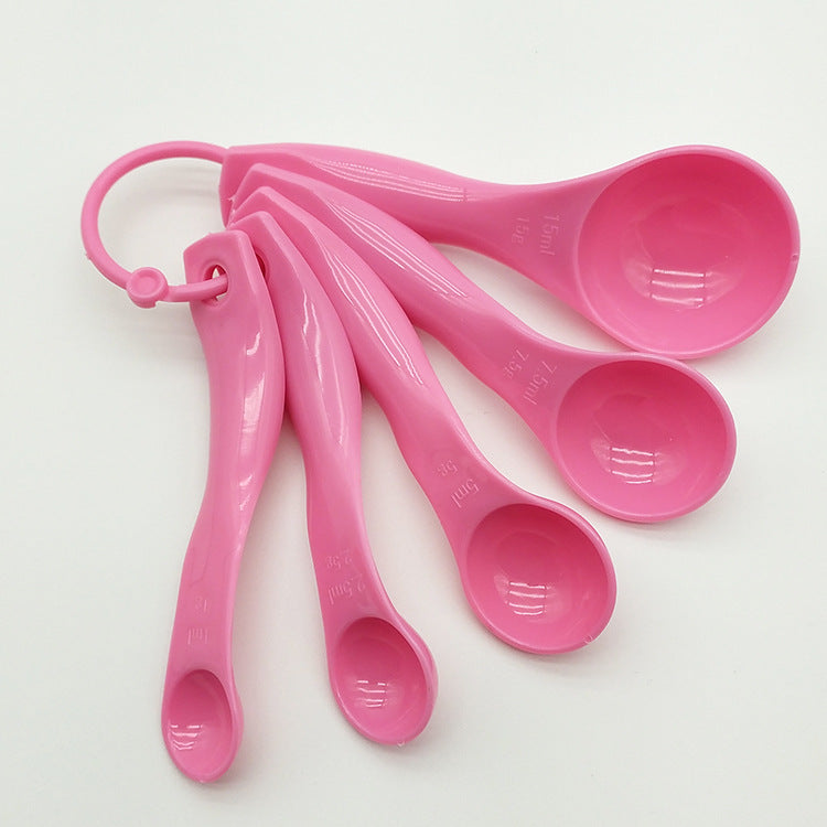 5pcs Multicolor Measuring Spoon Set