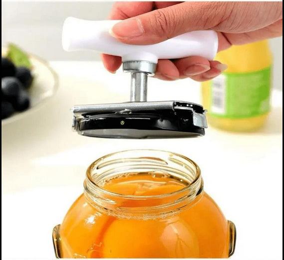 1 Piece Random Color Manual Can Opener, Multifunctional Durable Jar Opener, Kitchen Gadget