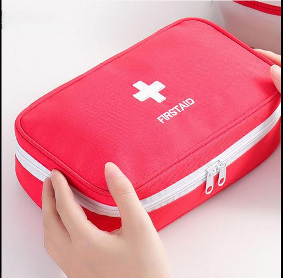 1 Piece Portable Mini Medicine Storage Bag, First Aid Kit Storage Bag, Portable Emergency Medicine Storage Bag, Household Storage Organizer Supplies