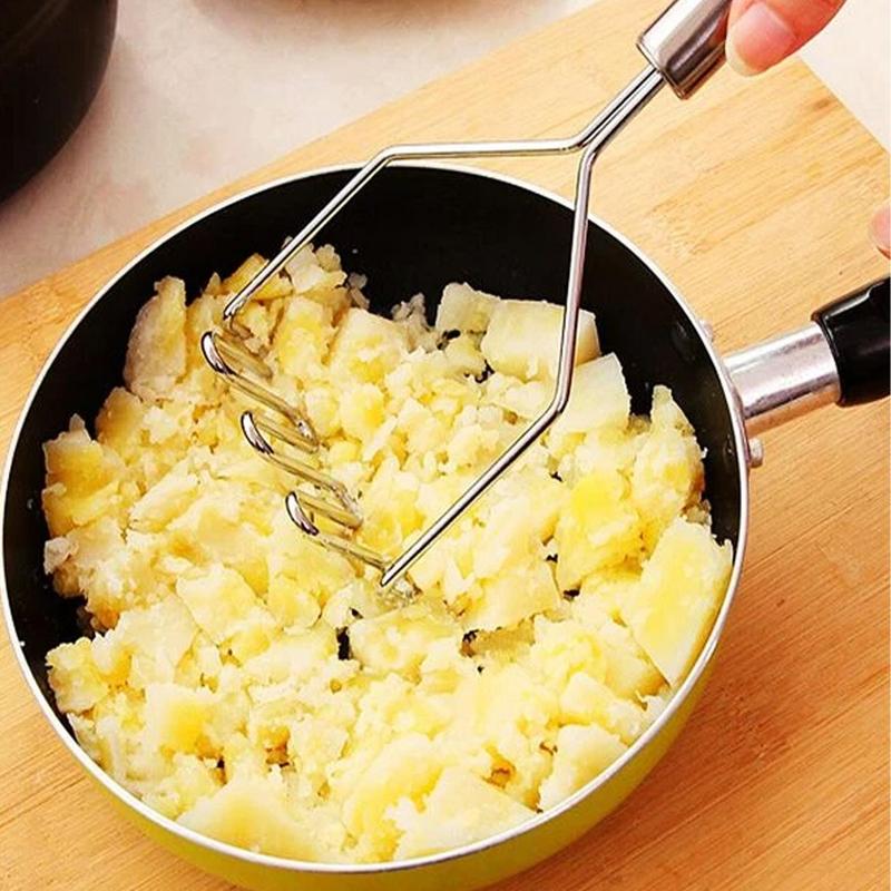 1 Piece Stainless Steel Potato Masher