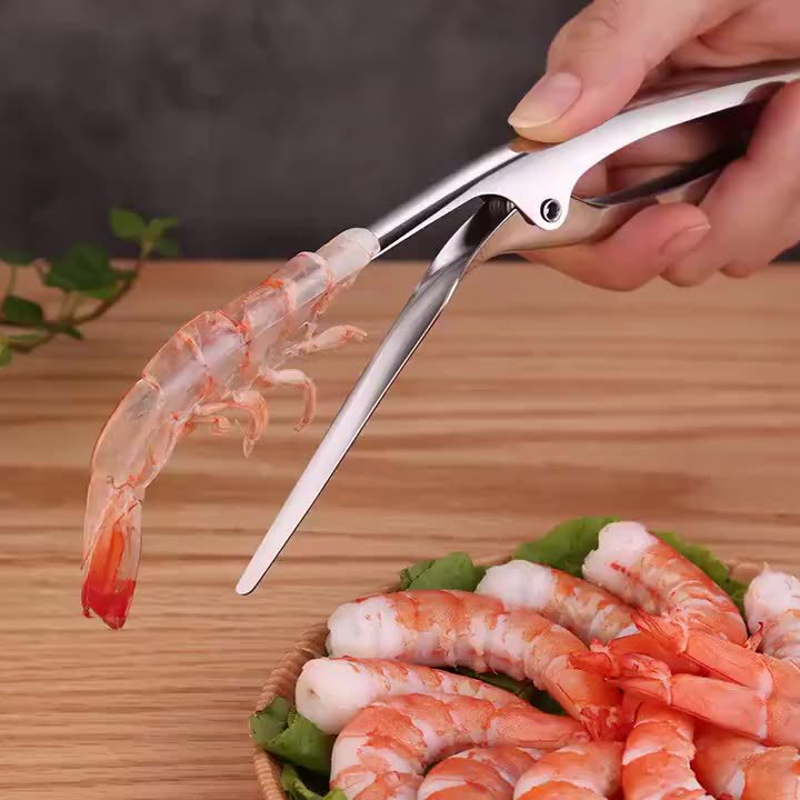 1 Piece Stainless Steel Shrimp Peeler