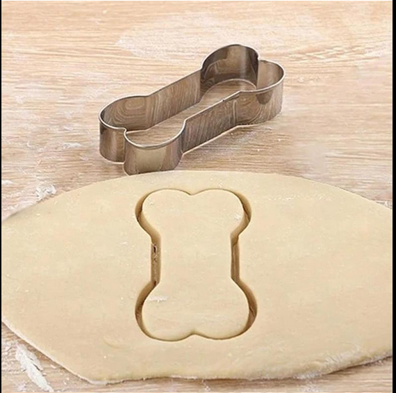 3pcs Stainless Steel Bone Shaped Cookie Cutter