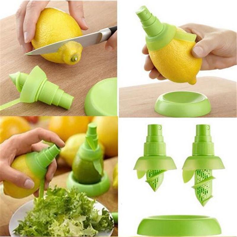 3pcs/set Household Portable Lemon Squeezer, Plastic Manual Lemon Juicer, Lemon Press Tool For Kitchen