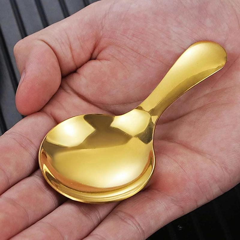 1 Piece Stainless Steel Coffee Powder Spoon