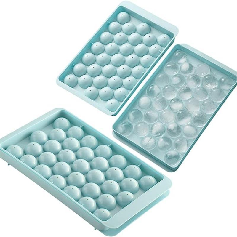 1 Piece Ice Cube Tray, 33 Grids Ice Ball Tray, Ice Ball Maker Mold for Freezer, Kitchen Ice Making Tools