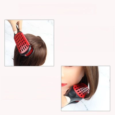 Beard Clamp Brush, Hair Splint Brush Styling Tool Ergonomic ABS for Home Hair Salon for Men Women