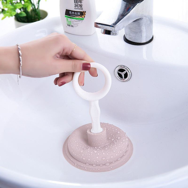 1 Piece Sink Piping Dredge, Suction Cup Designed Sink Unclogger With Handle, Bathroom Gadgets For Home Use