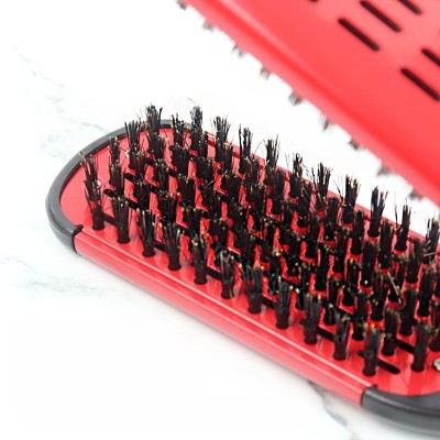 Beard Clamp Brush, Hair Splint Brush Styling Tool Ergonomic ABS for Home Hair Salon for Men Women