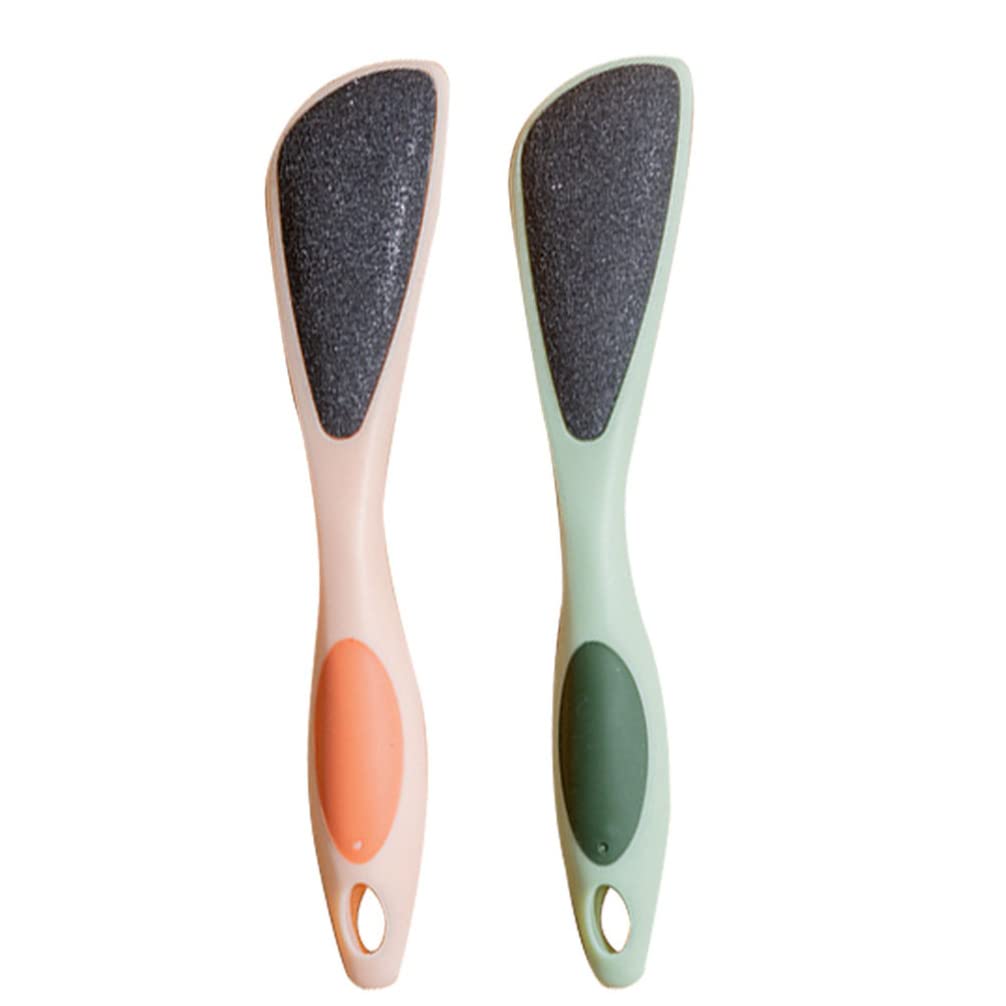 2pcs Foot Scrubber Foot Remover Pedicure File Foot Hard Skin Remover Cutter Pedicure Foot File Reusable Foot File Pedicure Remover Foot Scraper Exfoliating pp Pedal