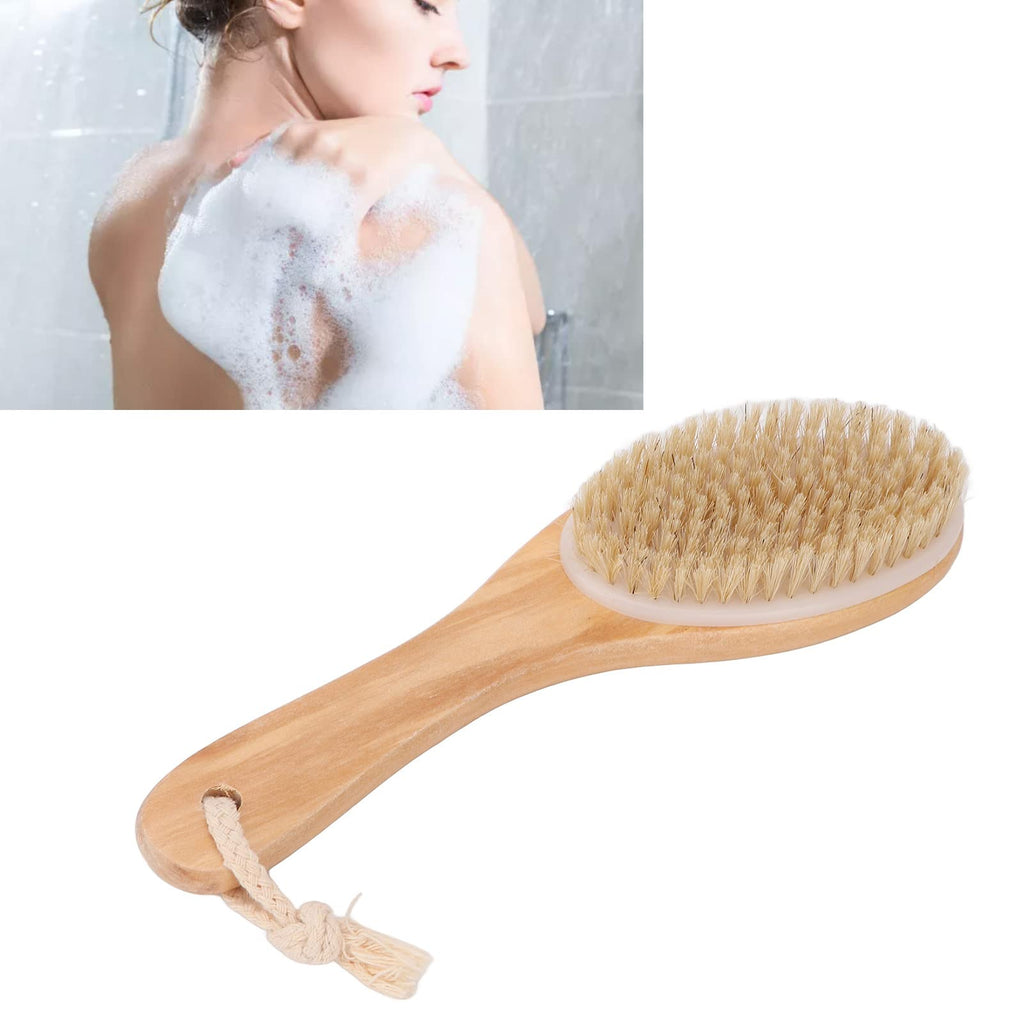 Body Brush, Massage Handheld Skin Scrub Brush Fatigue Relief Exfoliating for Foot for Back