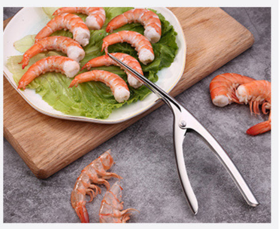 1 Piece Stainless Steel Shrimp Peeler