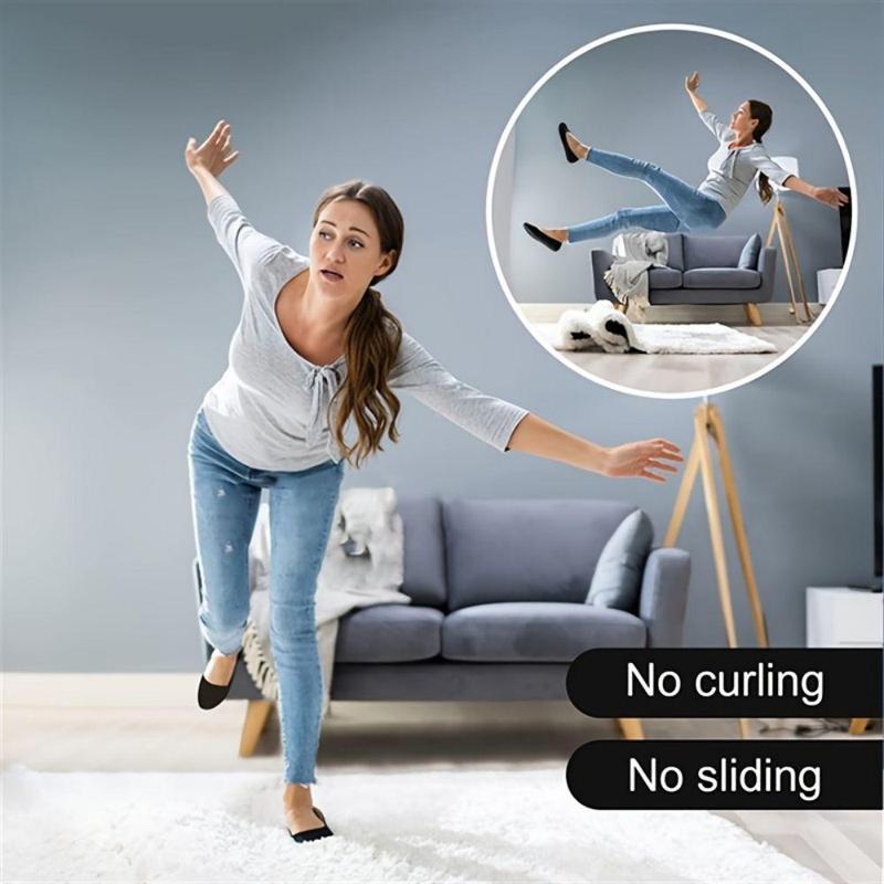 8pcs Non Slip Rug Gripper, Self Adhesive Rug Gripper, Rug Corner Gripper For Home Living Room Bedroom