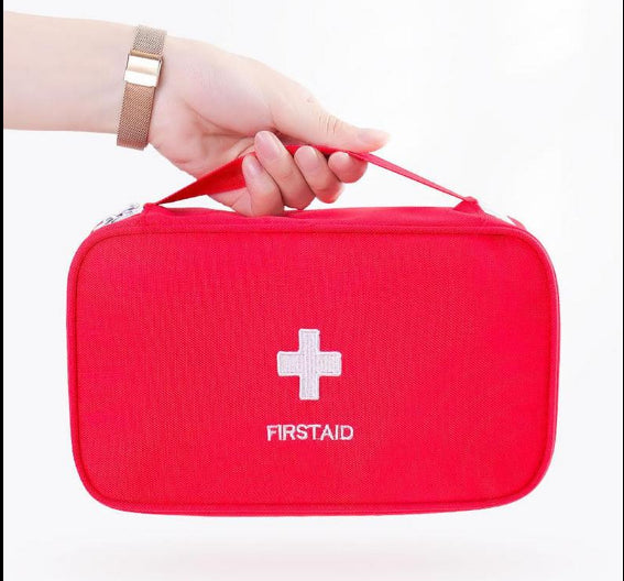 1 Piece Portable Mini Medicine Storage Bag, First Aid Kit Storage Bag, Portable Emergency Medicine Storage Bag, Household Storage Organizer Supplies