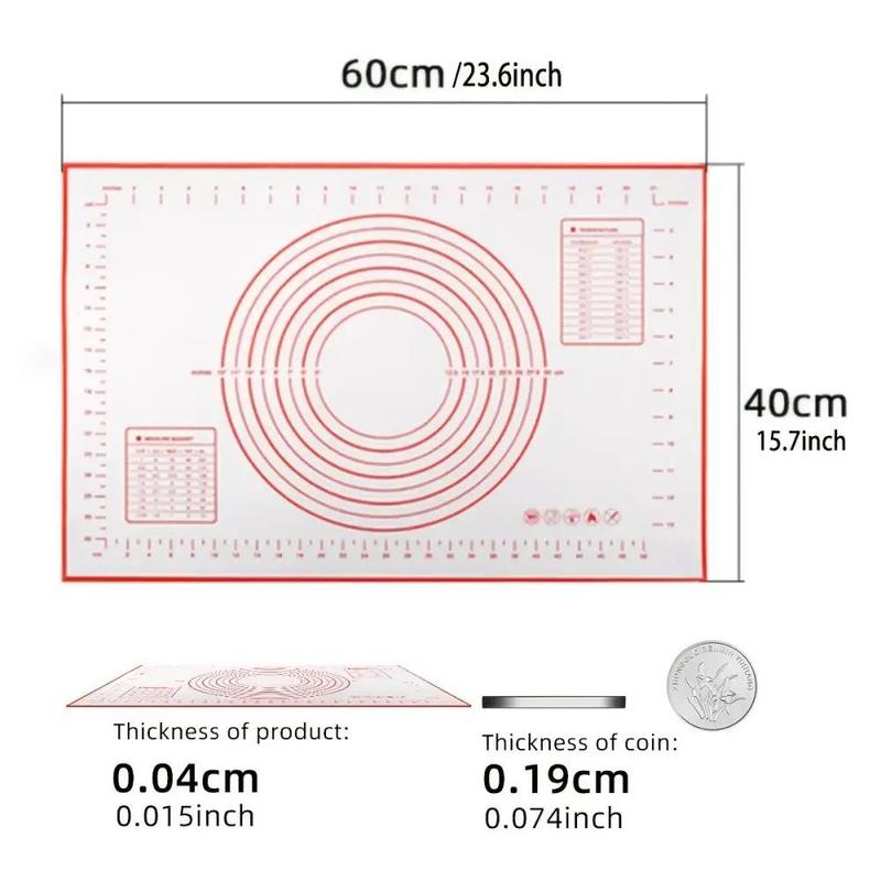 1 Piece Silicone Non-slip Pastry Baking Mat