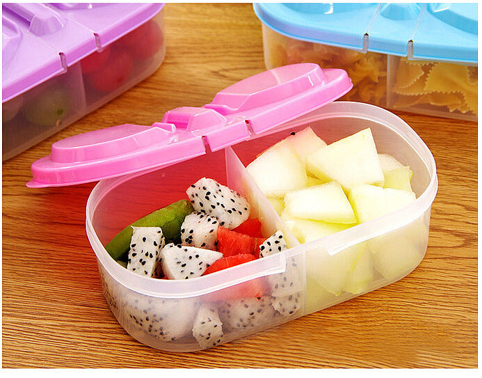 1 Piece Plastic Kitchen Storage Box With Lid