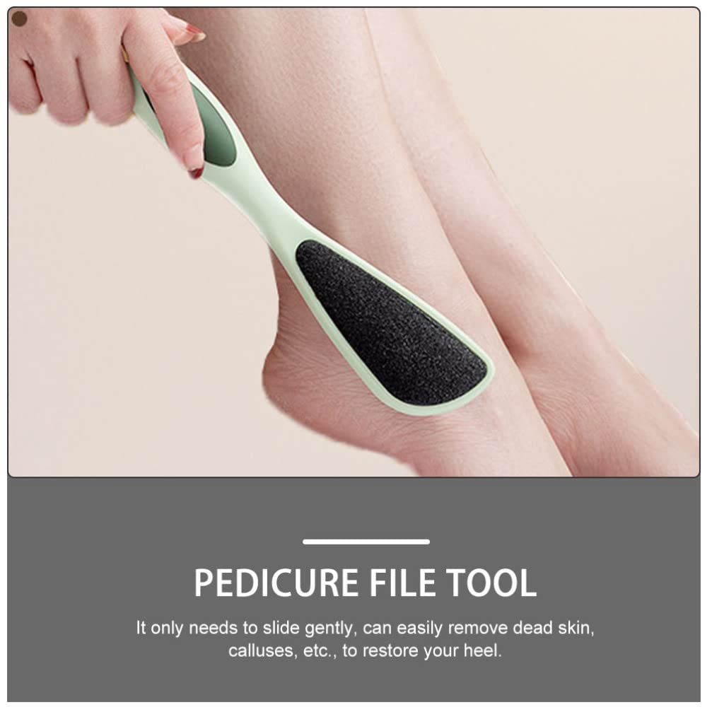 2pcs Foot Scrubber Foot Remover Pedicure File Foot Hard Skin Remover Cutter Pedicure Foot File Reusable Foot File Pedicure Remover Foot Scraper Exfoliating pp Pedal