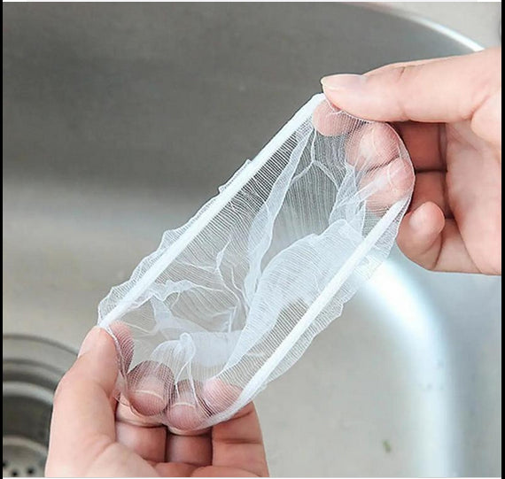 100pcs Kitchen Sink Mesh Strainer Bag