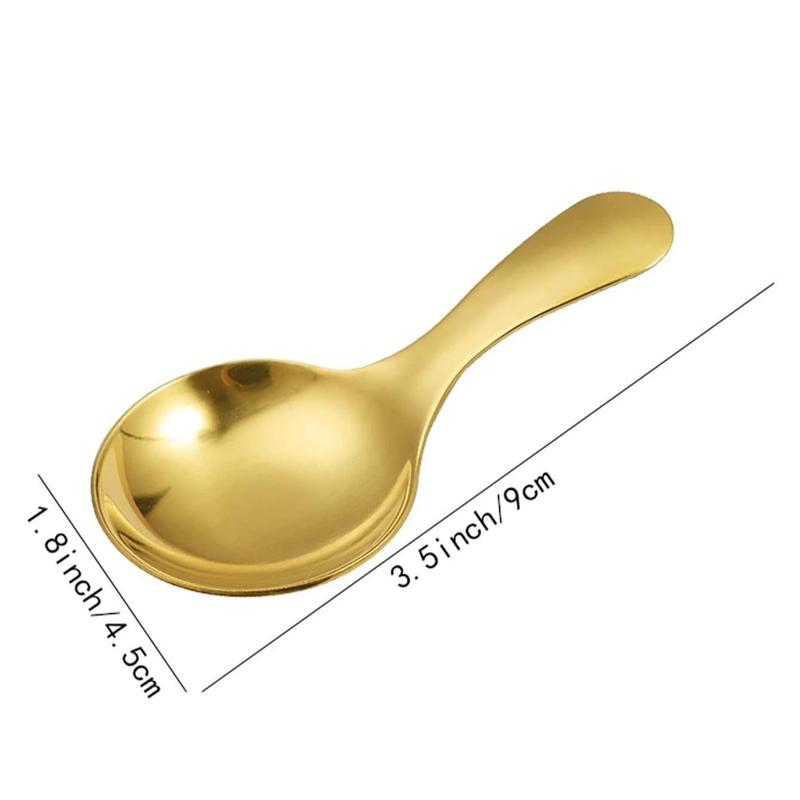 1 Piece Stainless Steel Coffee Powder Spoon