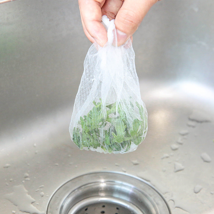 100pcs Kitchen Sink Mesh Strainer Bag