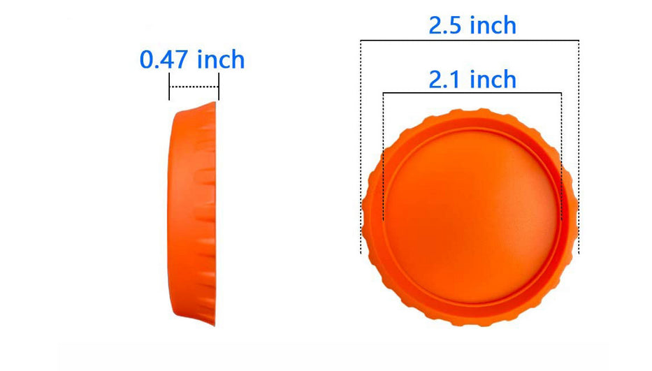 2pcs Random Color Silicone Can Sealing Cover