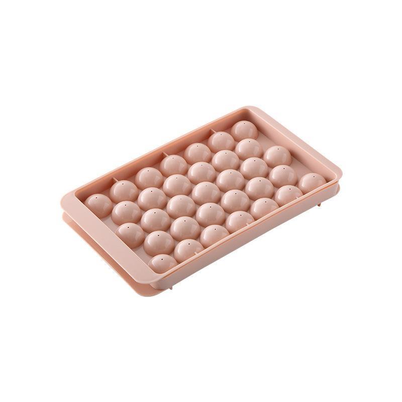 1 Piece Ice Cube Tray, 33 Grids Ice Ball Tray, Ice Ball Maker Mold for Freezer, Kitchen Ice Making Tools