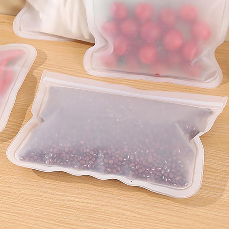 2pcs Clear Food Storage Bag