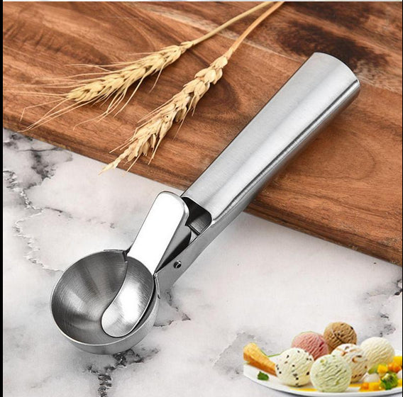 1 Piece Stainless Steel Ice Cream Ball Scoop, Durable Ice Cream Scoop, Household Ice Cream Ball Maker, Ice Cream Utensil