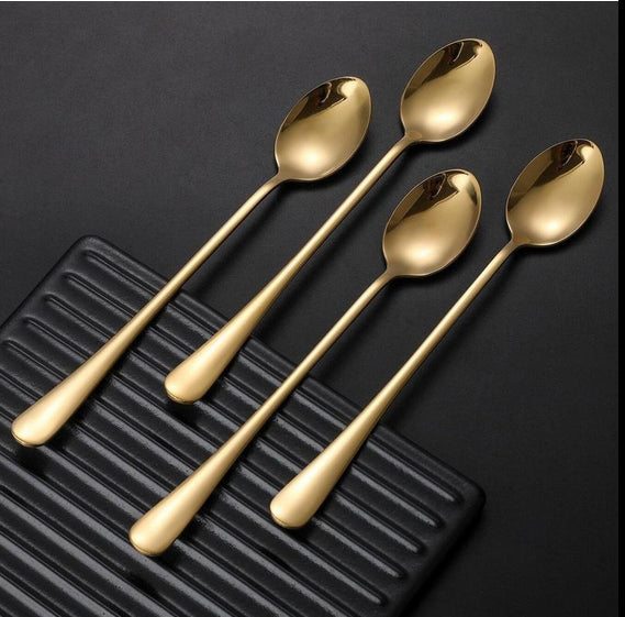 4pcs Stainless Steel Coffee Spoon