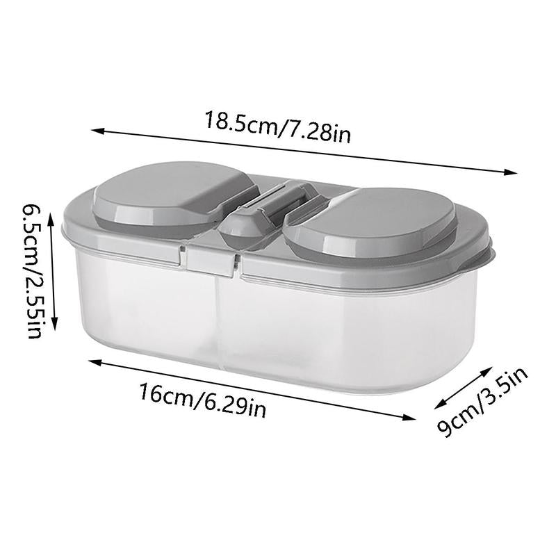 1 Piece Plastic Kitchen Storage Box With Lid