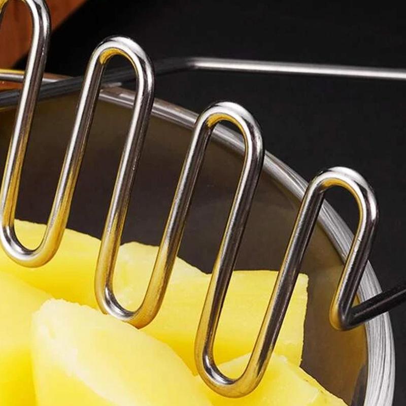 1 Piece Stainless Steel Potato Masher