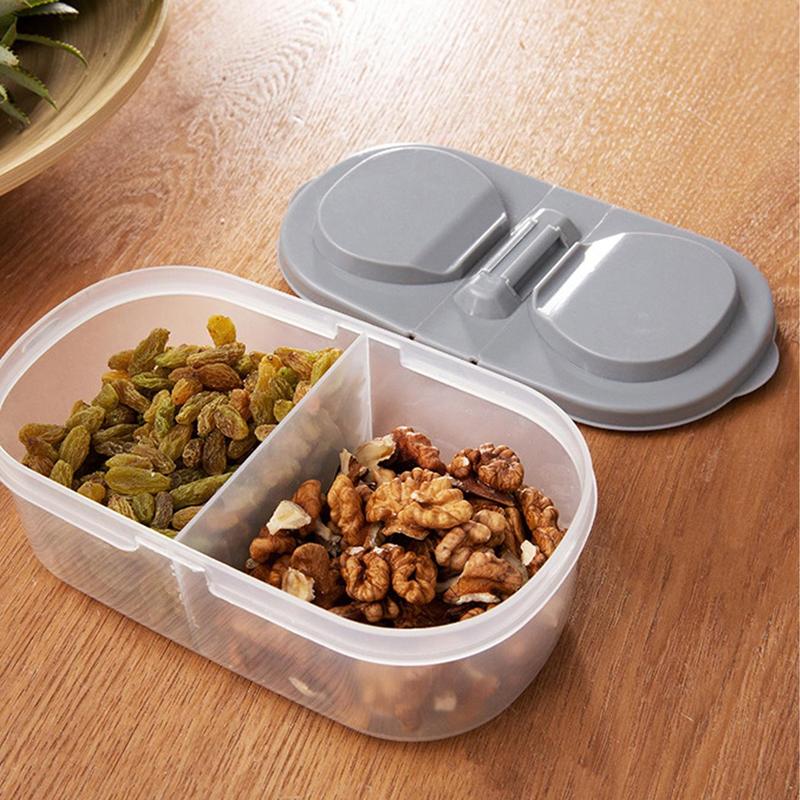 1 Piece Plastic Kitchen Storage Box With Lid