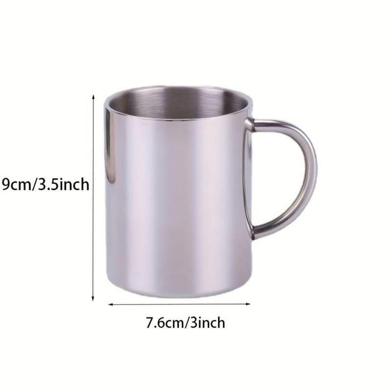 1 Piece Stainless Steel Cup With Handle