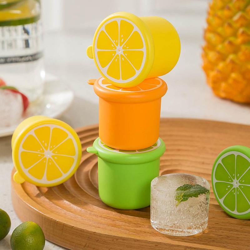 6pcs Mixed Color Ice Cube Mould