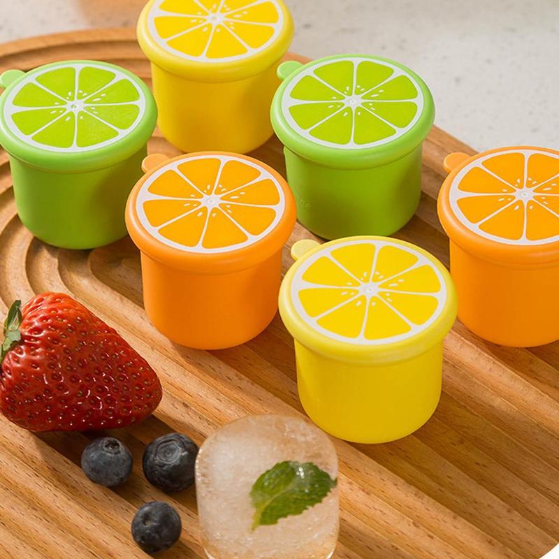 6pcs Mixed Color Ice Cube Mould