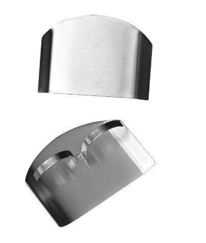 1 Piece Metal Finger Guards for Safe to Slice, Vegetables Fruit Stainless Steel Finger Hand Protector, for Cutting Meat Chef Kitchen Tool Gadgets