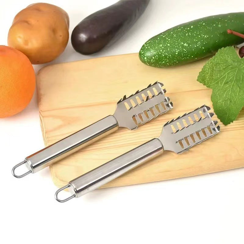 1 Piece Stainless Steel Fish Scale Scraper