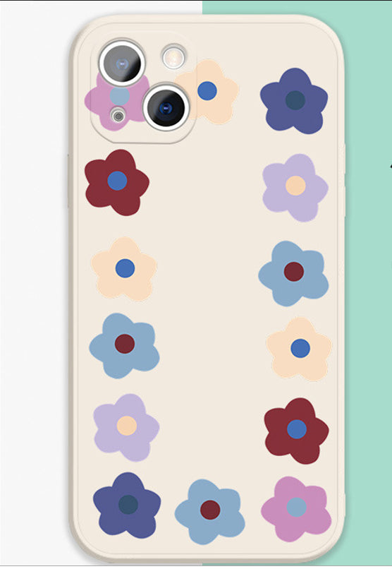 Floral Case for iPhone 14, Clear Case with Flower Branch Pattern Cute Cover Case for Girls Women Slim Thin Soft Silicone Shockproof Phone Case for iPhone 14,Transparent