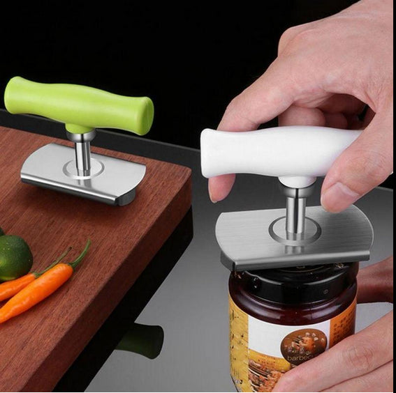 1 Piece Random Color Manual Can Opener, Multifunctional Durable Jar Opener, Kitchen Gadget