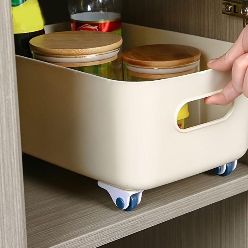 4pcs Plastic Wheel For Storage Box