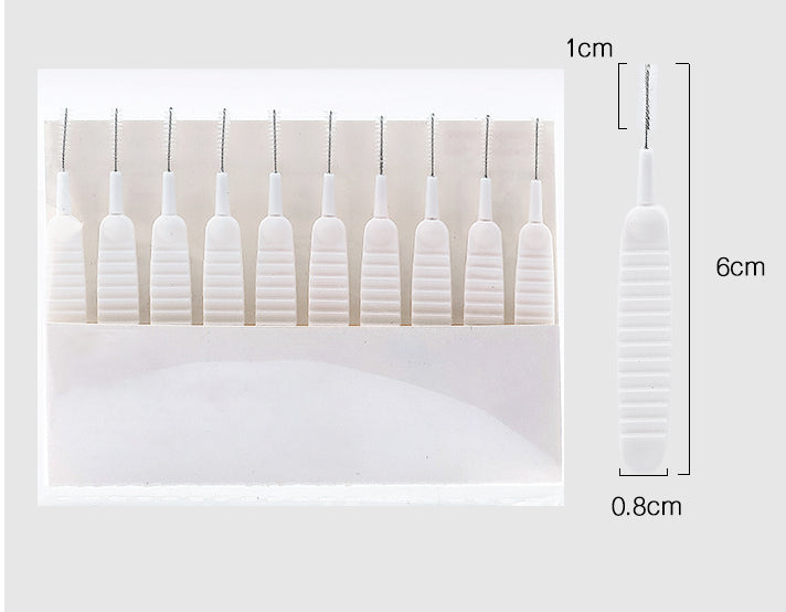 10pcs Cleaning Brush For Shower Head