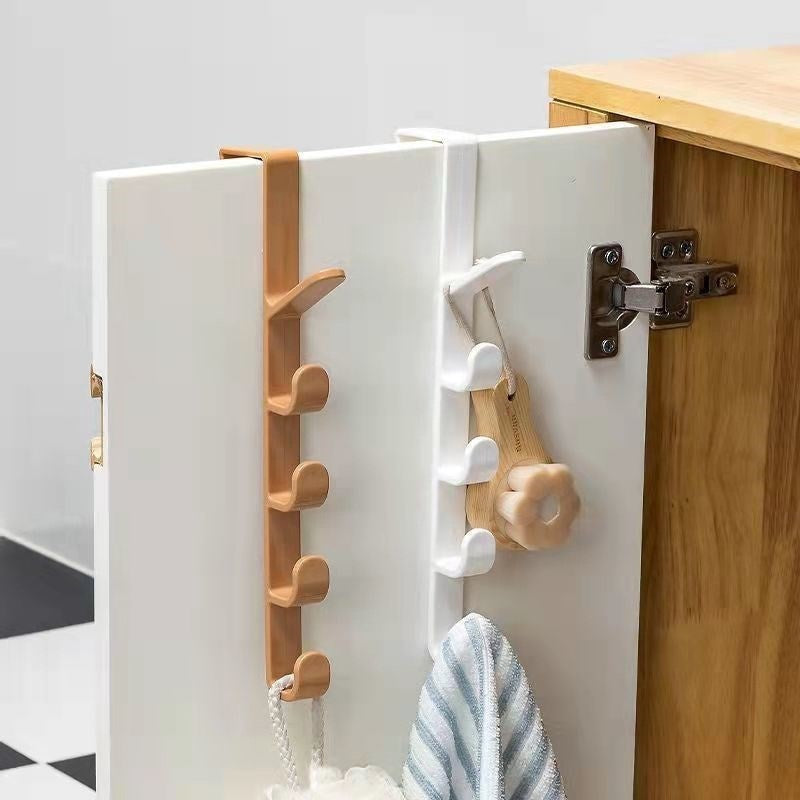 1 Piece Multifunctional Door Back Hanging Hook, Multifunctional Glasses and Bag Storage Hook