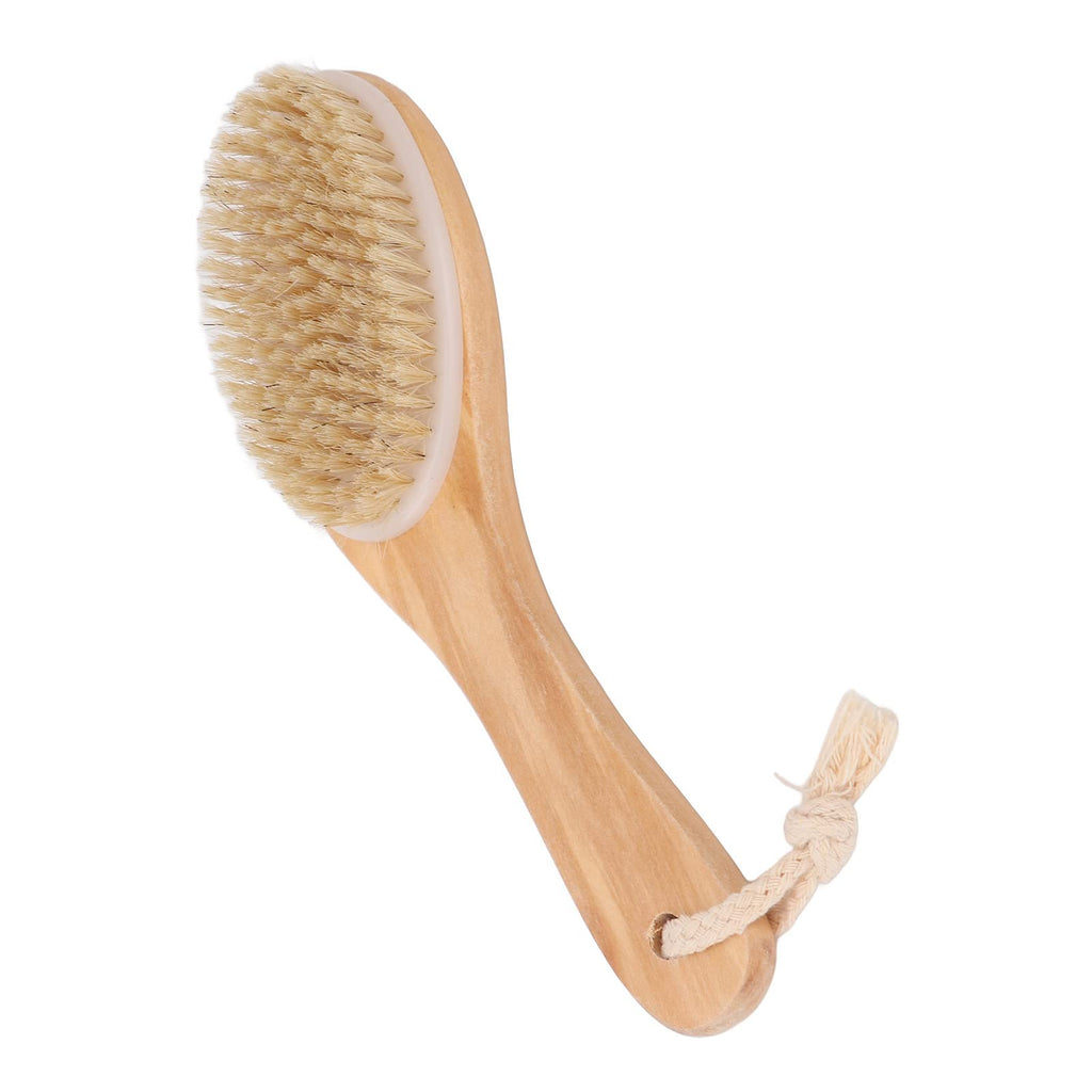 Body Brush, Massage Handheld Skin Scrub Brush Fatigue Relief Exfoliating for Foot for Back