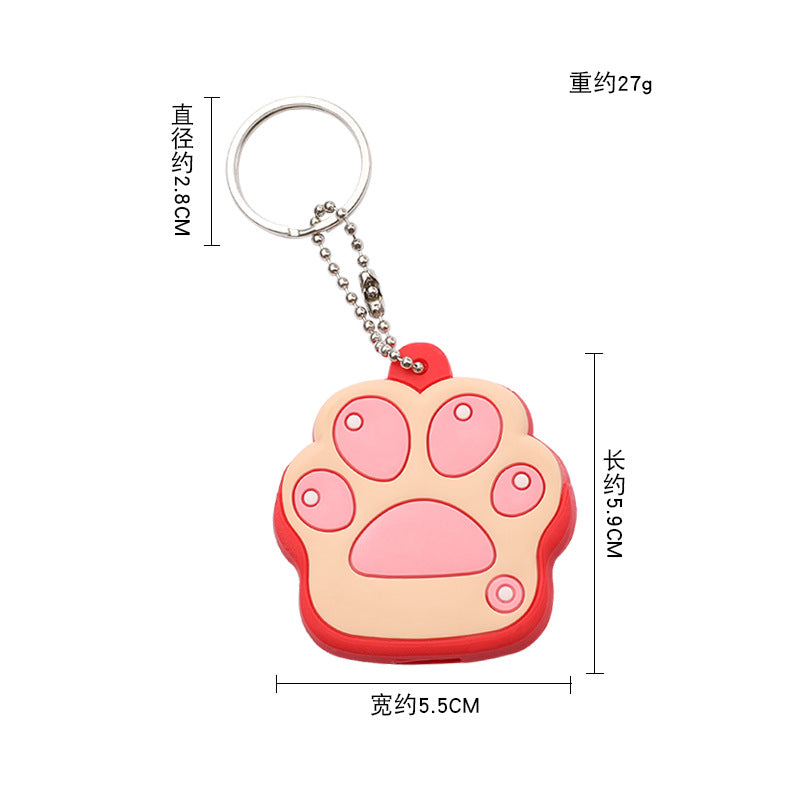 Cartoon Silicone Large Sized Creative Key Cover Household Door Access Control Key Protective Cover Mickey Key Chain Pendant