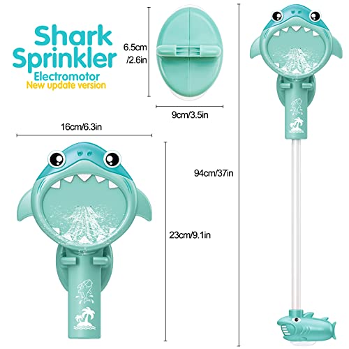 SUNWUKING Bath Shower Head for Toddler - Baby Bath Sprayer Shower Head - Baby Bathtub Toys Sprinkler Electric Shower - Bath Shower Head for Kids with Suction Cups Shelf