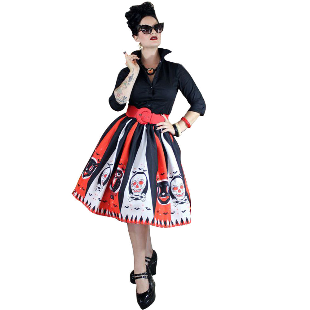 YM-8062 halloween dress halloween skirt without belt