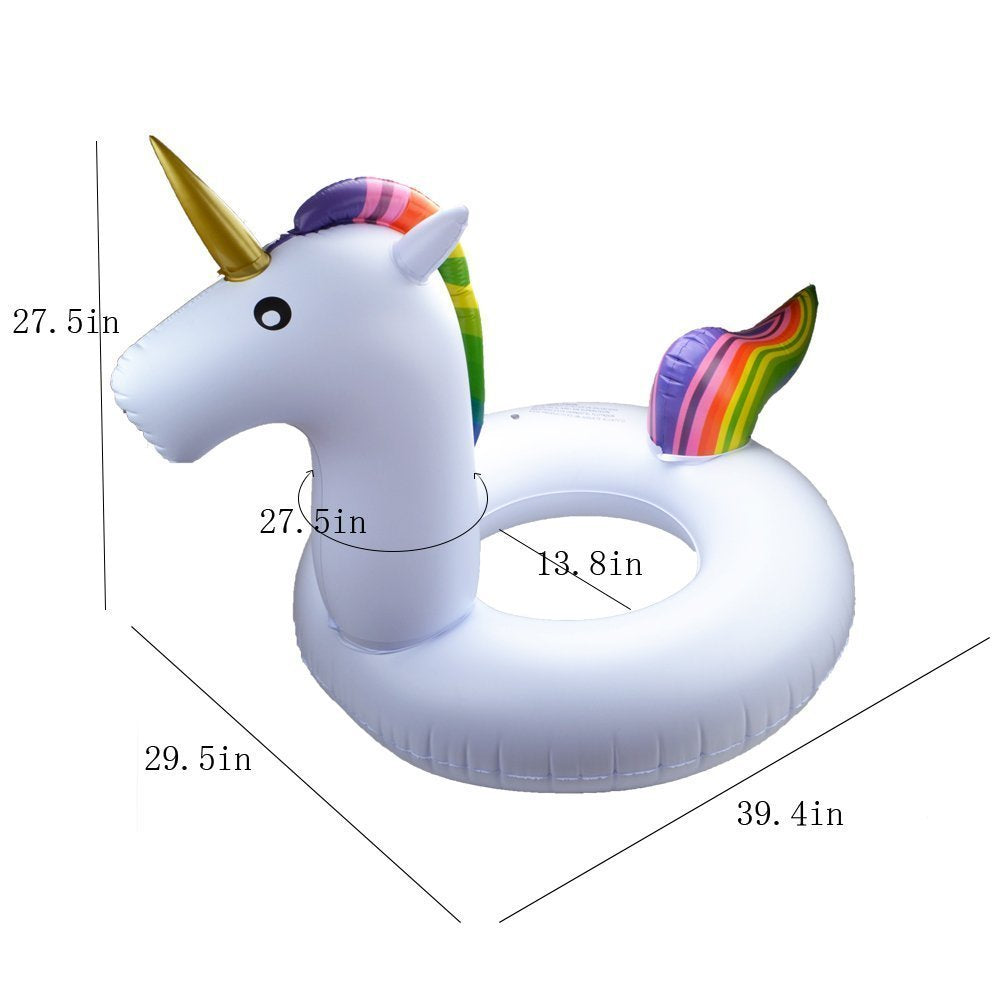 Inflatable Unicorn Swimming Pool Float