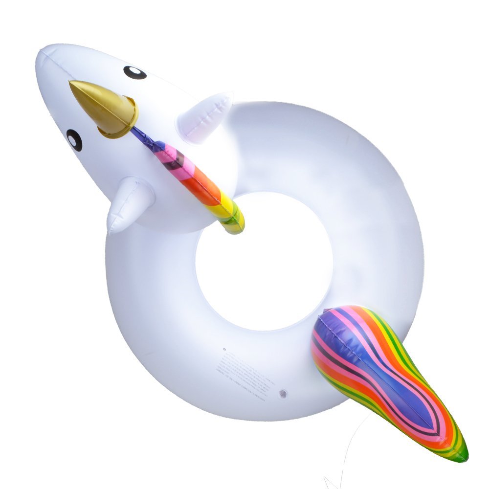 Inflatable Unicorn Swimming Pool Float