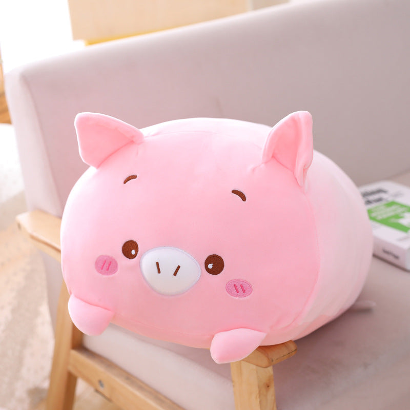 Cartoon Animal Long Pillow Plush Toy Doll Dumpling Pillow Gift Girl Cute Toy