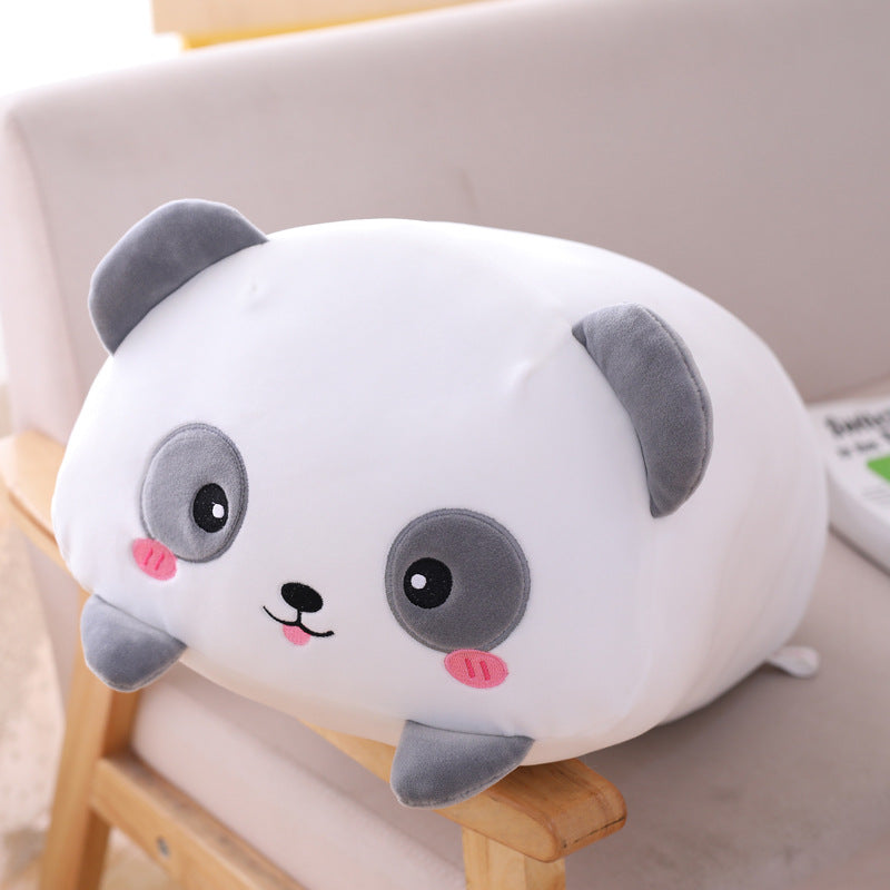 Cartoon Animal Long Pillow Plush Toy Doll Dumpling Pillow Gift Girl Cute Toy