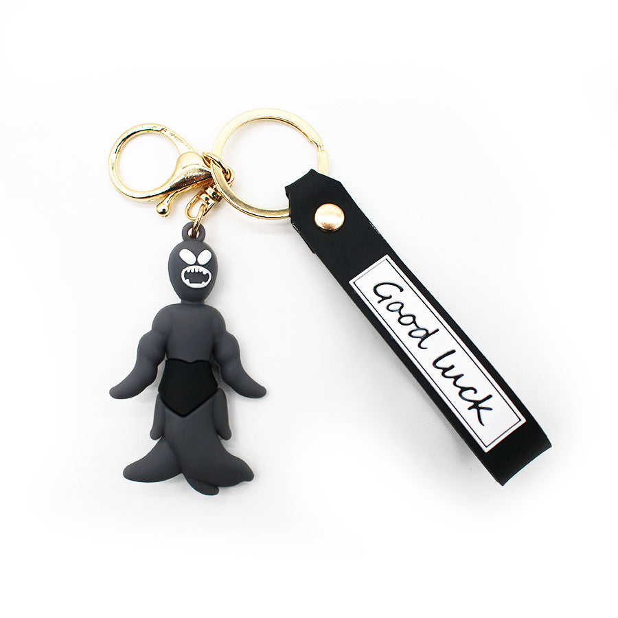 Escape from the Gate Keychain Doors Roblox Figure Game Monster Doll Pendant